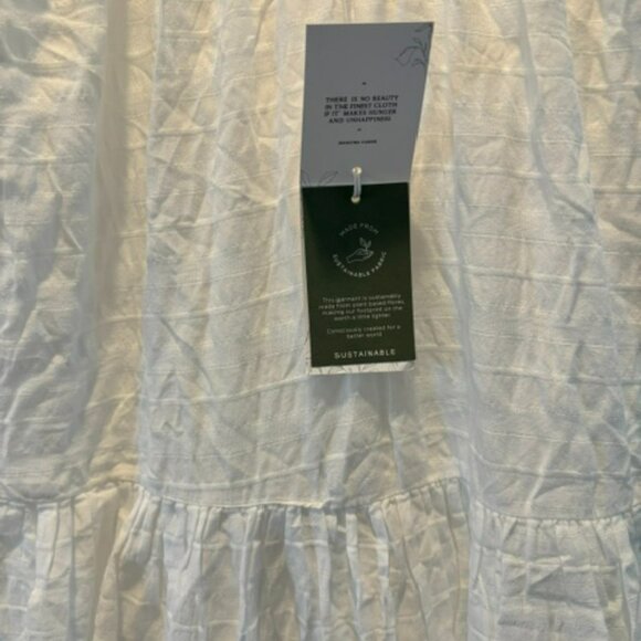 Dharma Bums Yoga Solstice Dress White Size US Women 16/XL New With Tags - Picture 11 of 11